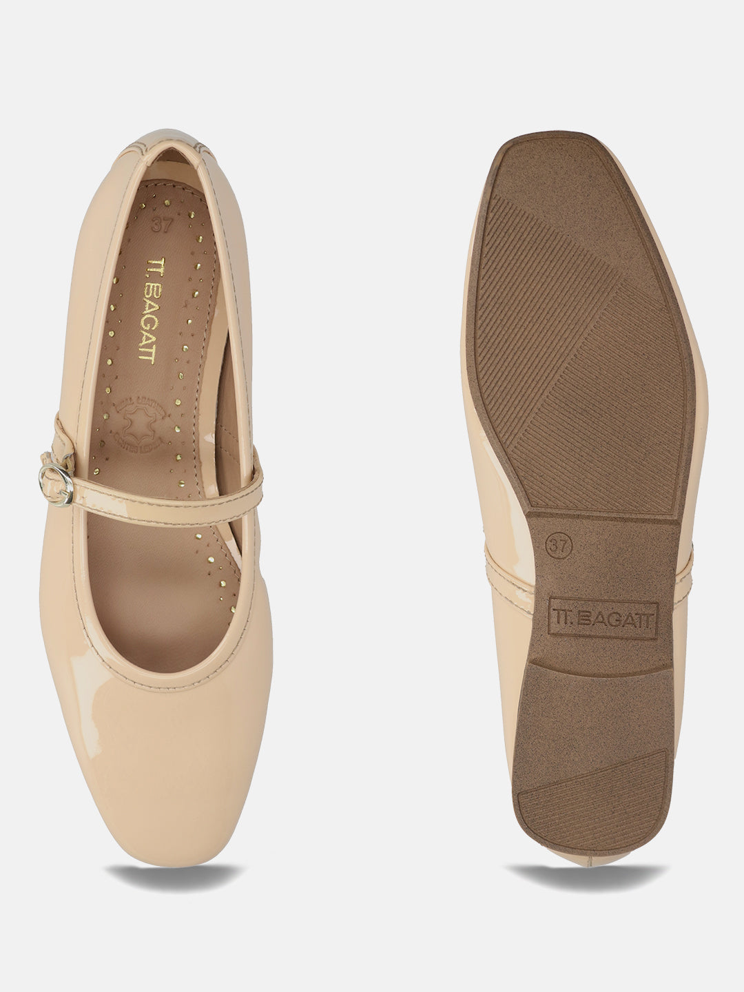 TT.BAGATT Amalia pink Premium Leather Slip-Ons