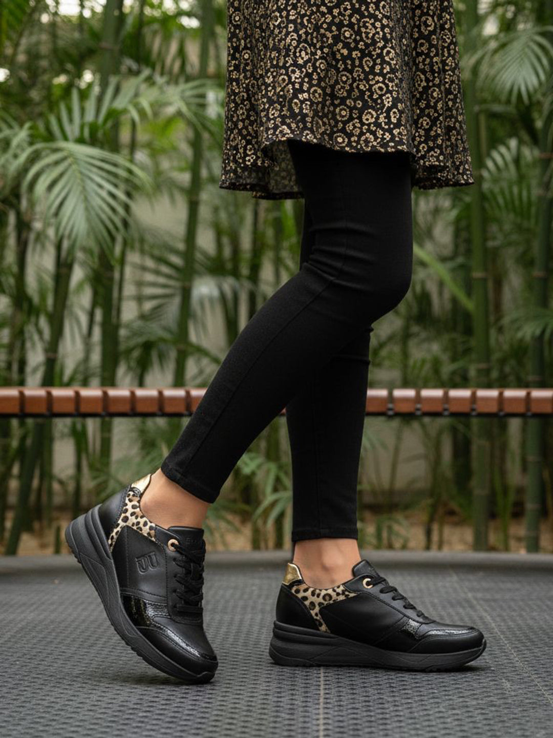 TT.BAGATT  Rose Black  Sneakers