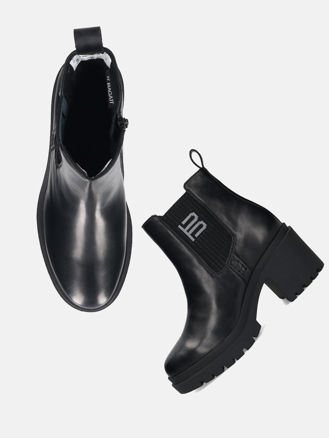 BAGATT Black Chelsea Boots