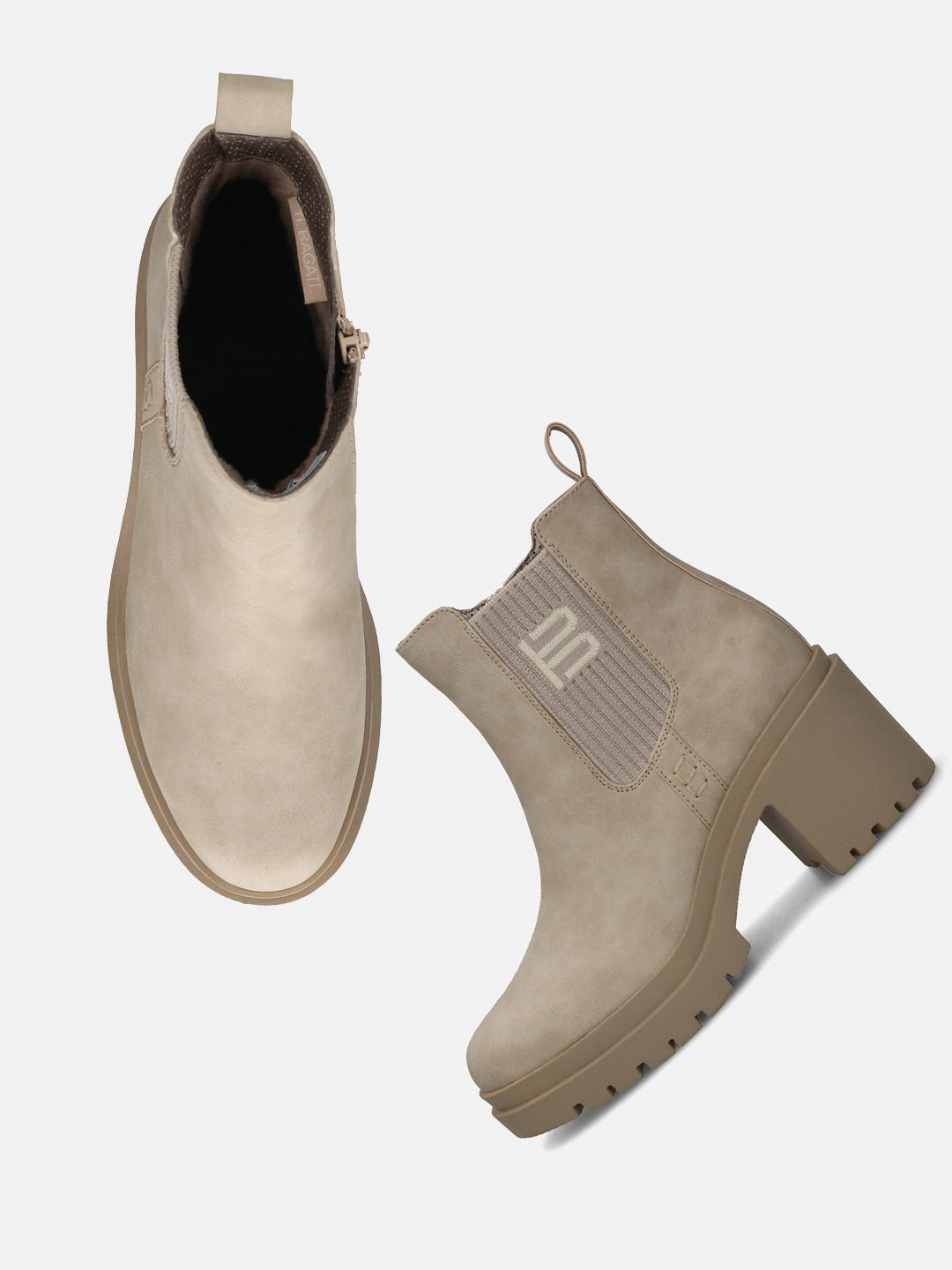 BAGATT Beige Chelsea Boots