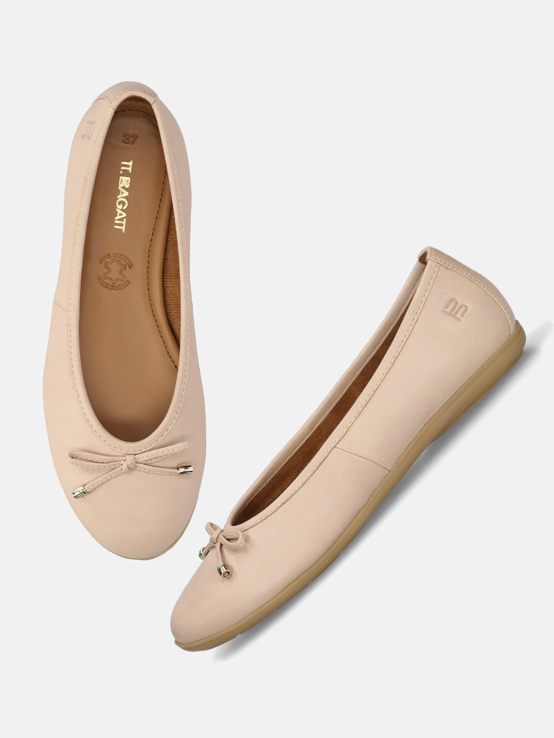 TT.BAGATT Malta rose Premium Leather Slip-Ons