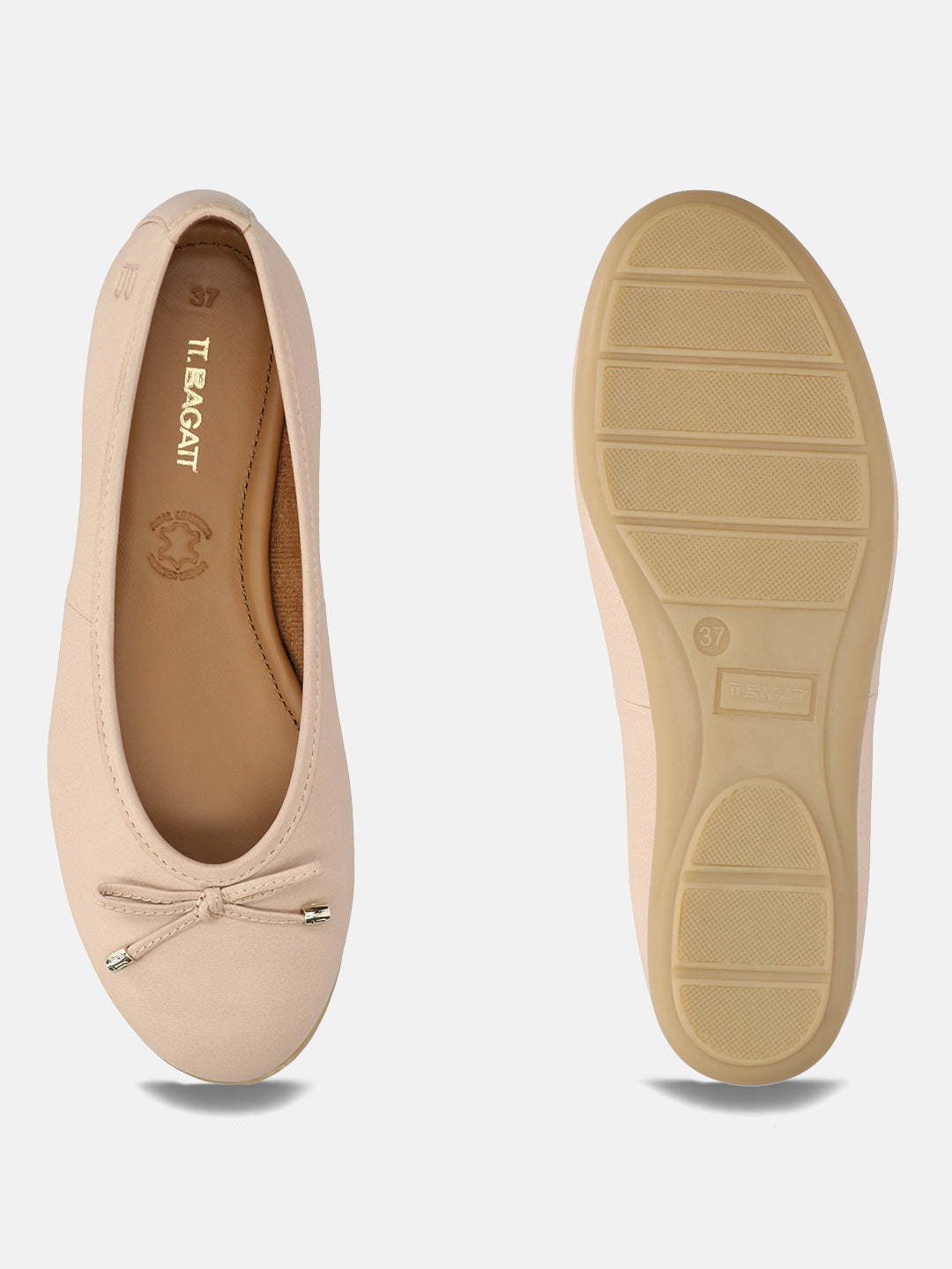 TT.BAGATT Malta rose Premium Leather Slip-Ons