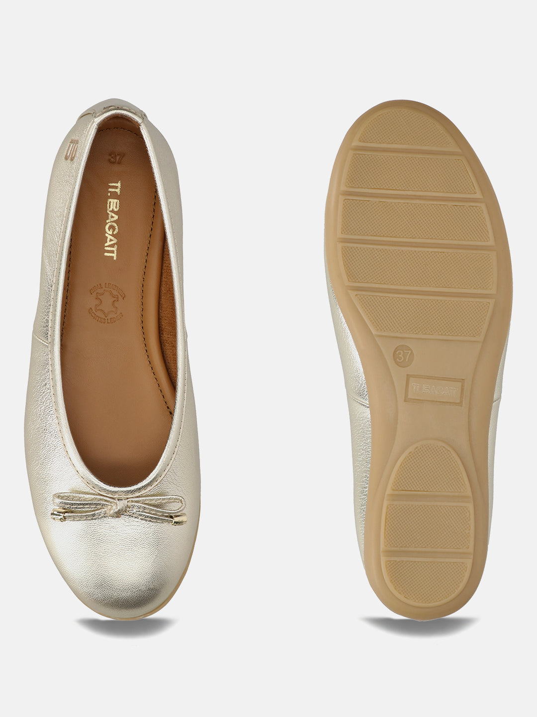 TT.BAGATT Malta metalics Premium Leather Slip-Ons