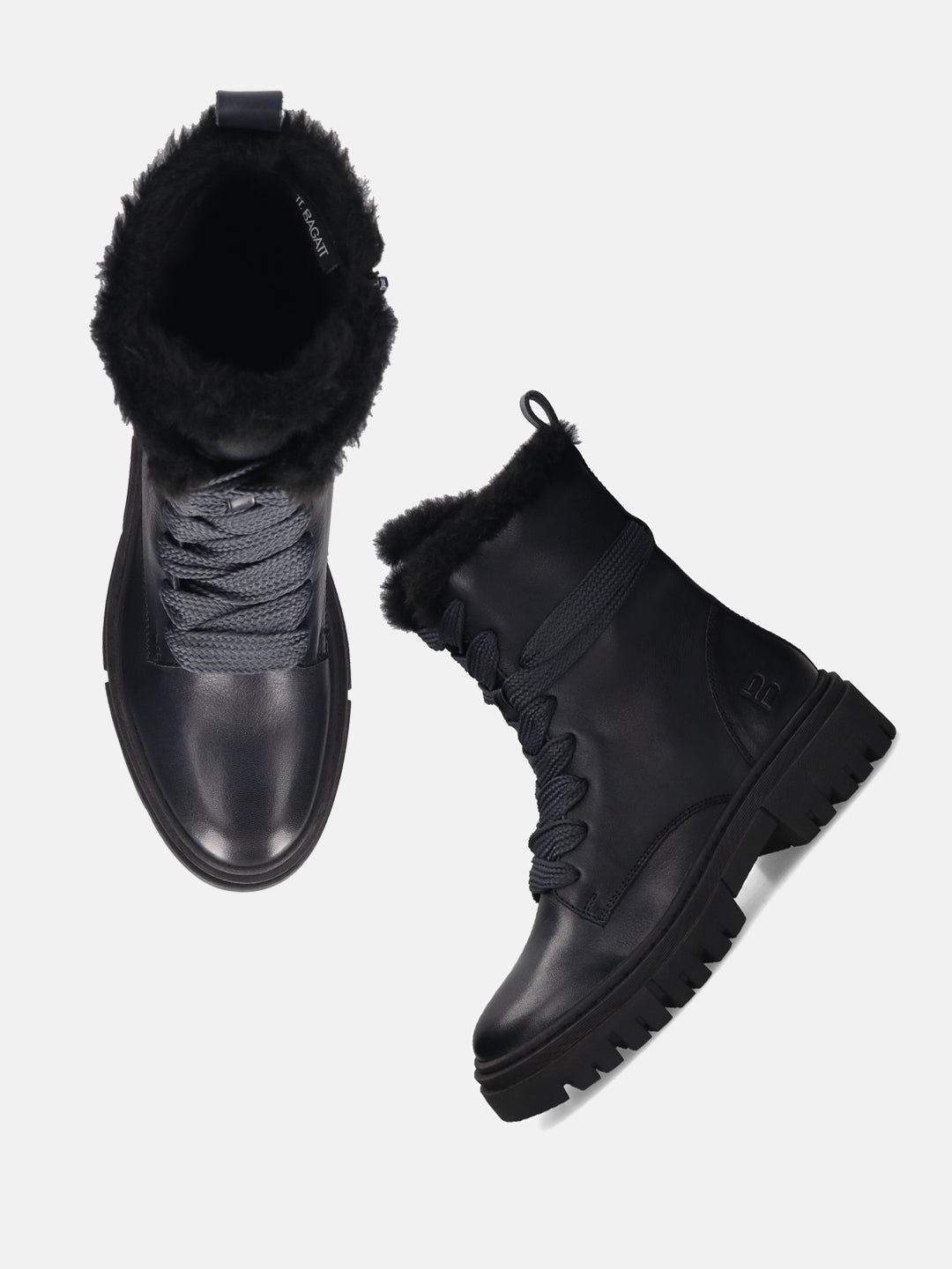 TT.BAGATT Liah Dark Blue Premium LeatherAnkle Boots