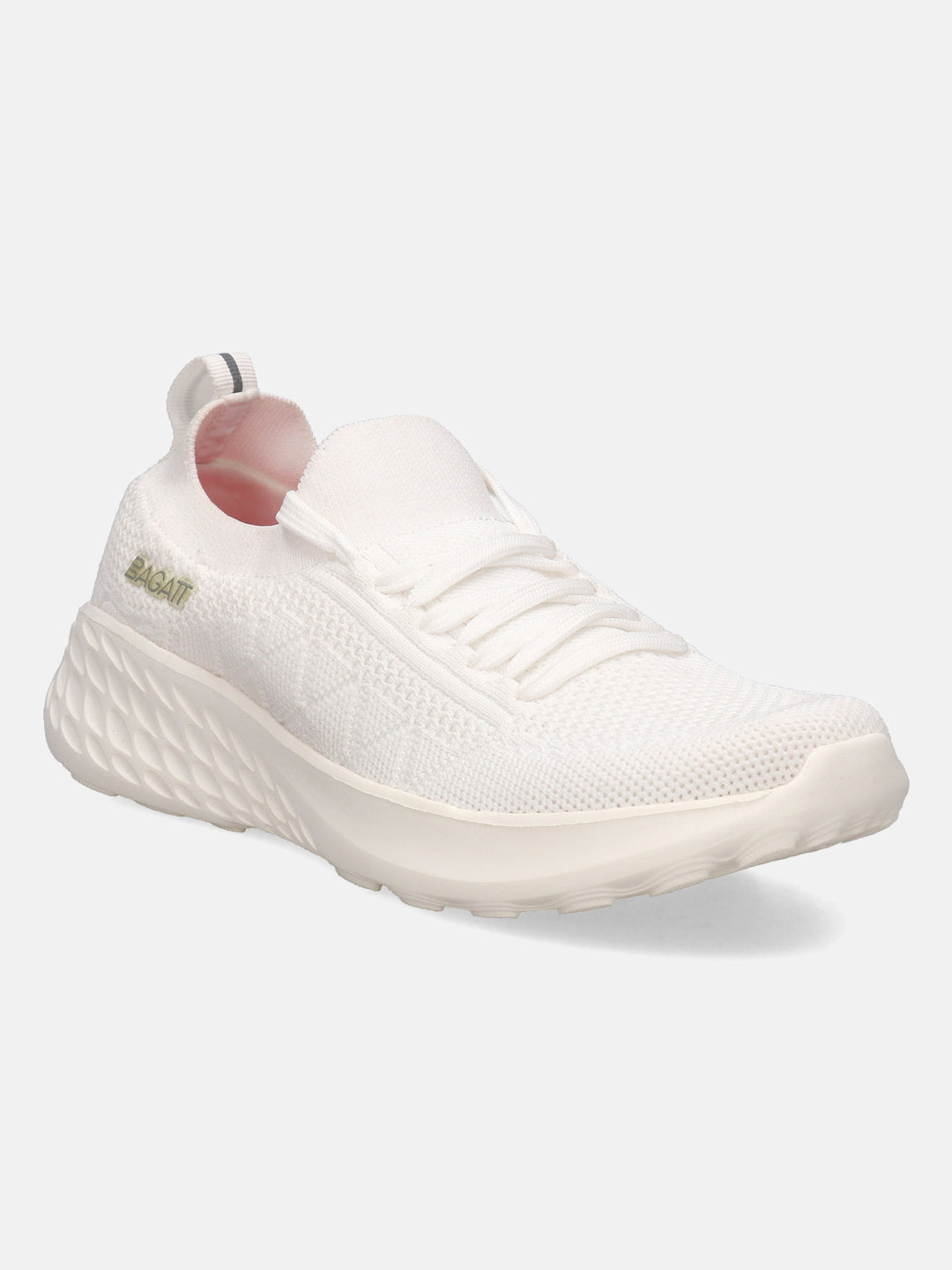 BAGATT Hero White Mid Top Sneakers