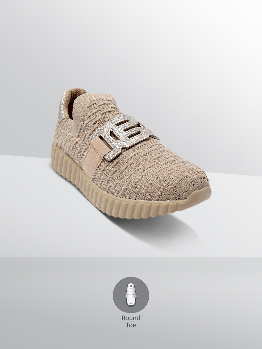 BAGATT  Candice Beige  Slip-On Sneakers