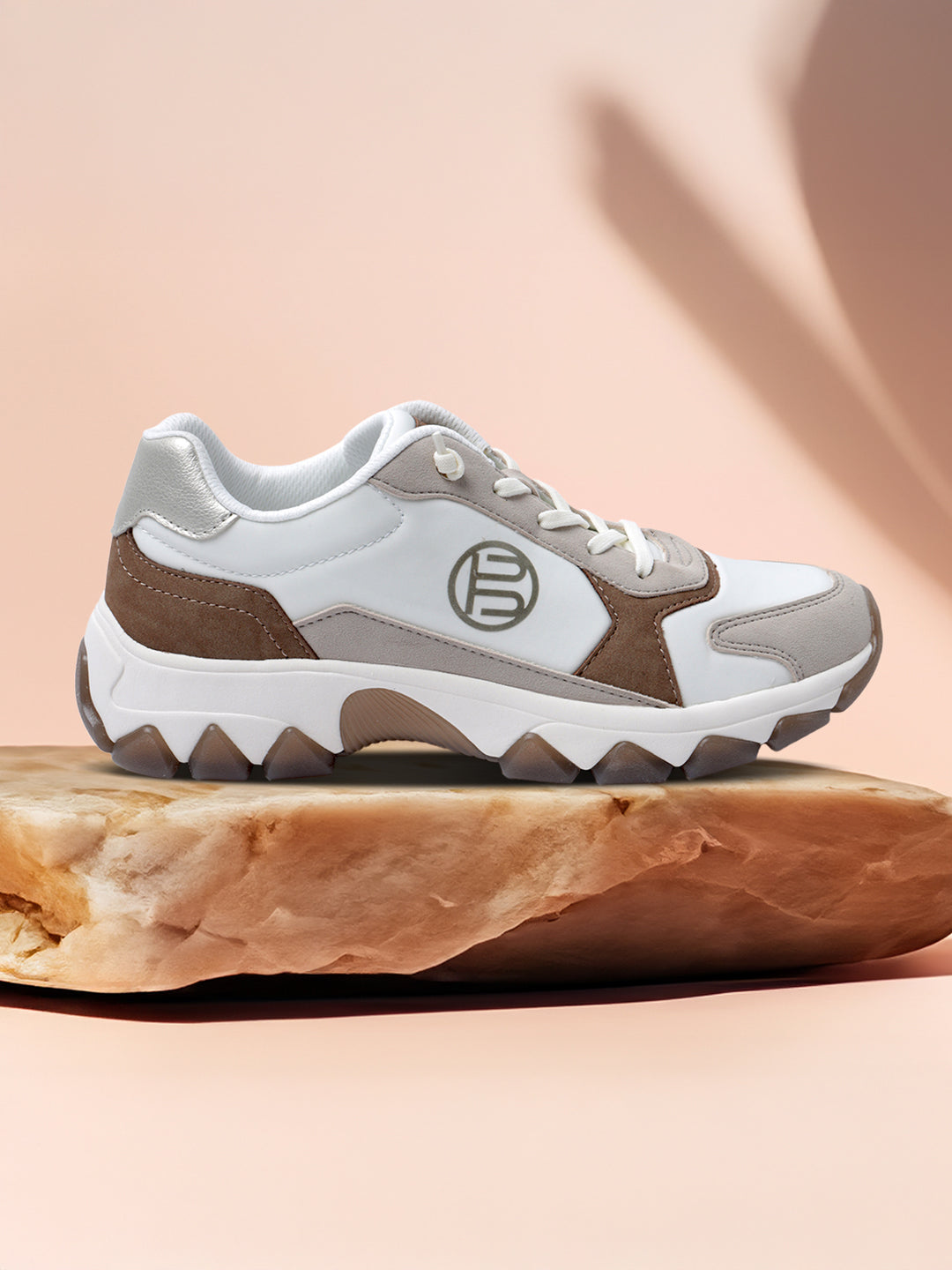 BAGATT  Yoko Beige  Mid Top Sneakers