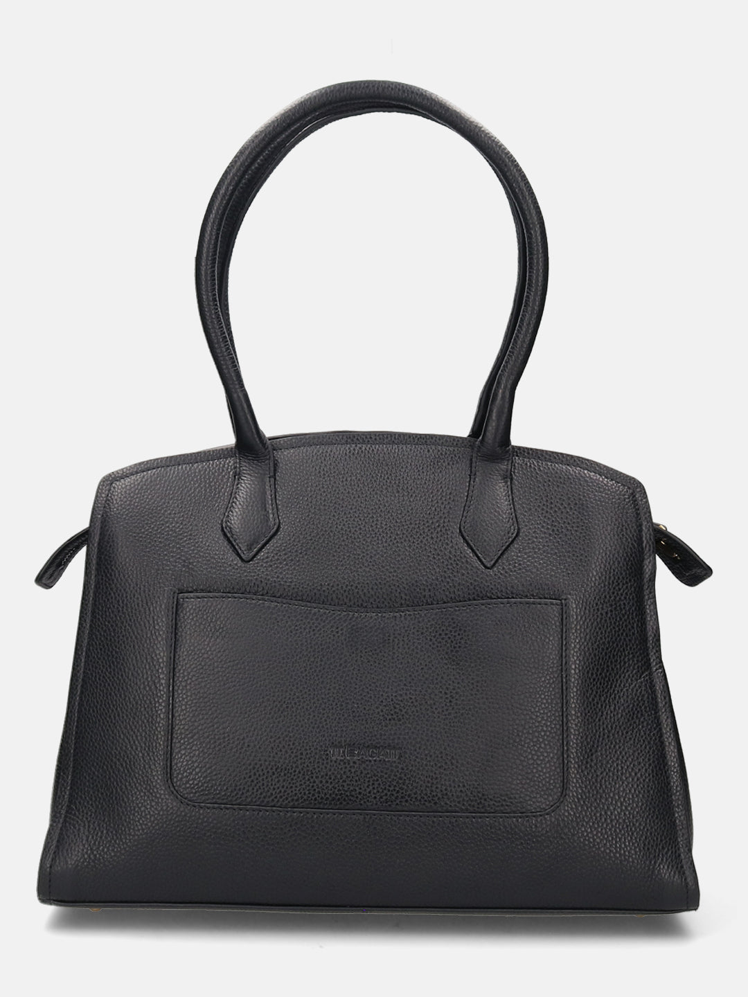 BAGATT Black Wax Leather Tote bag