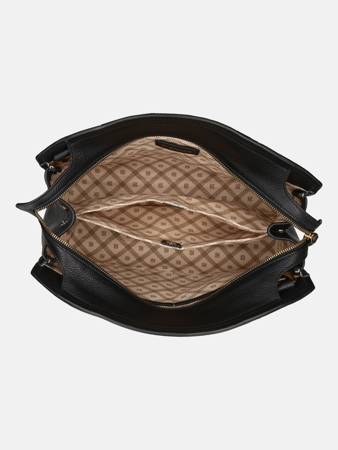 BAGATT Black Wax Leather Tote bag