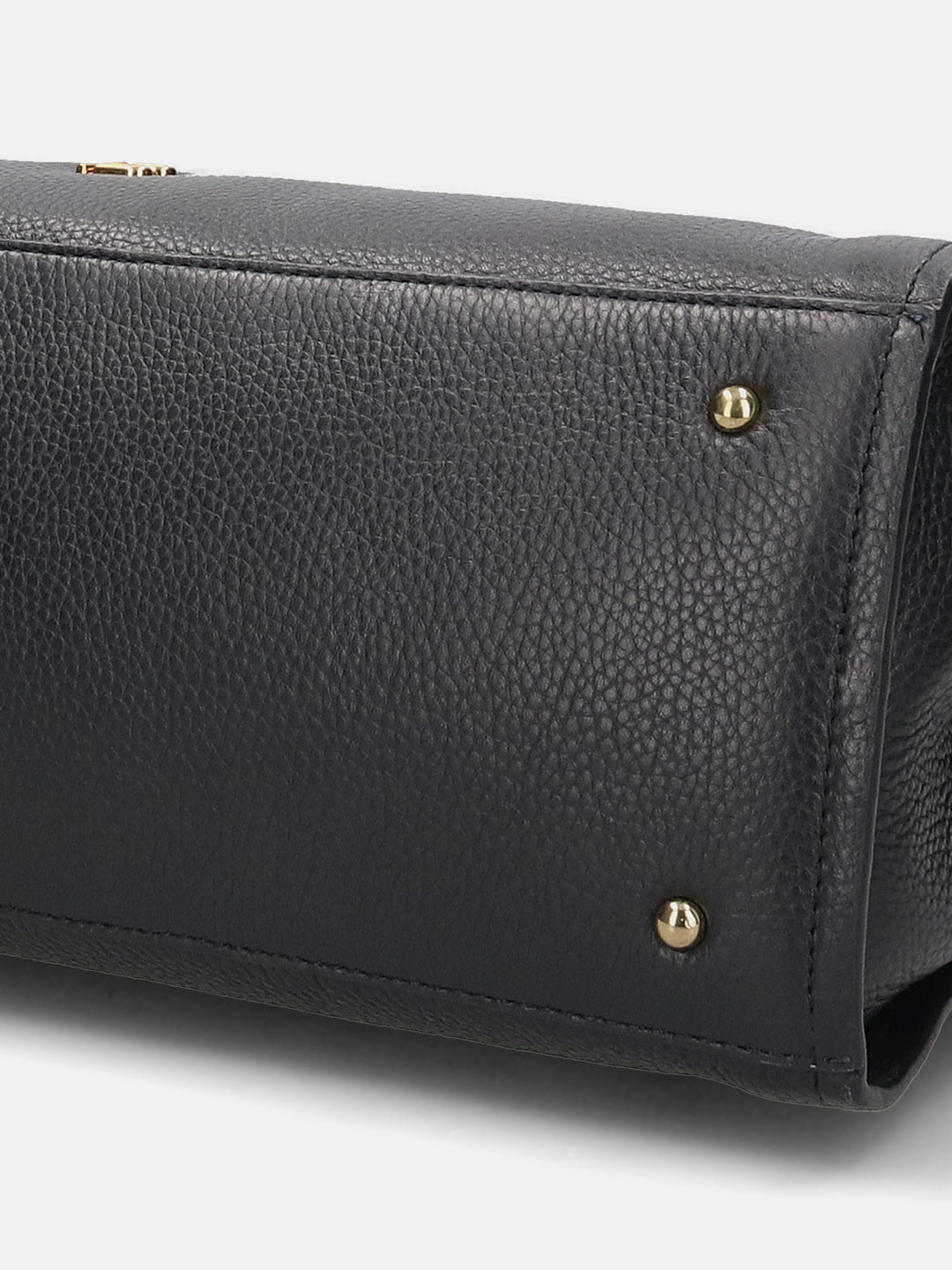 BAGATT Black Wax Leather Tote bag