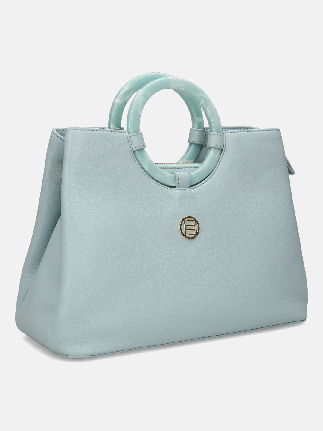 BAGATT Campania Light Green Satchel