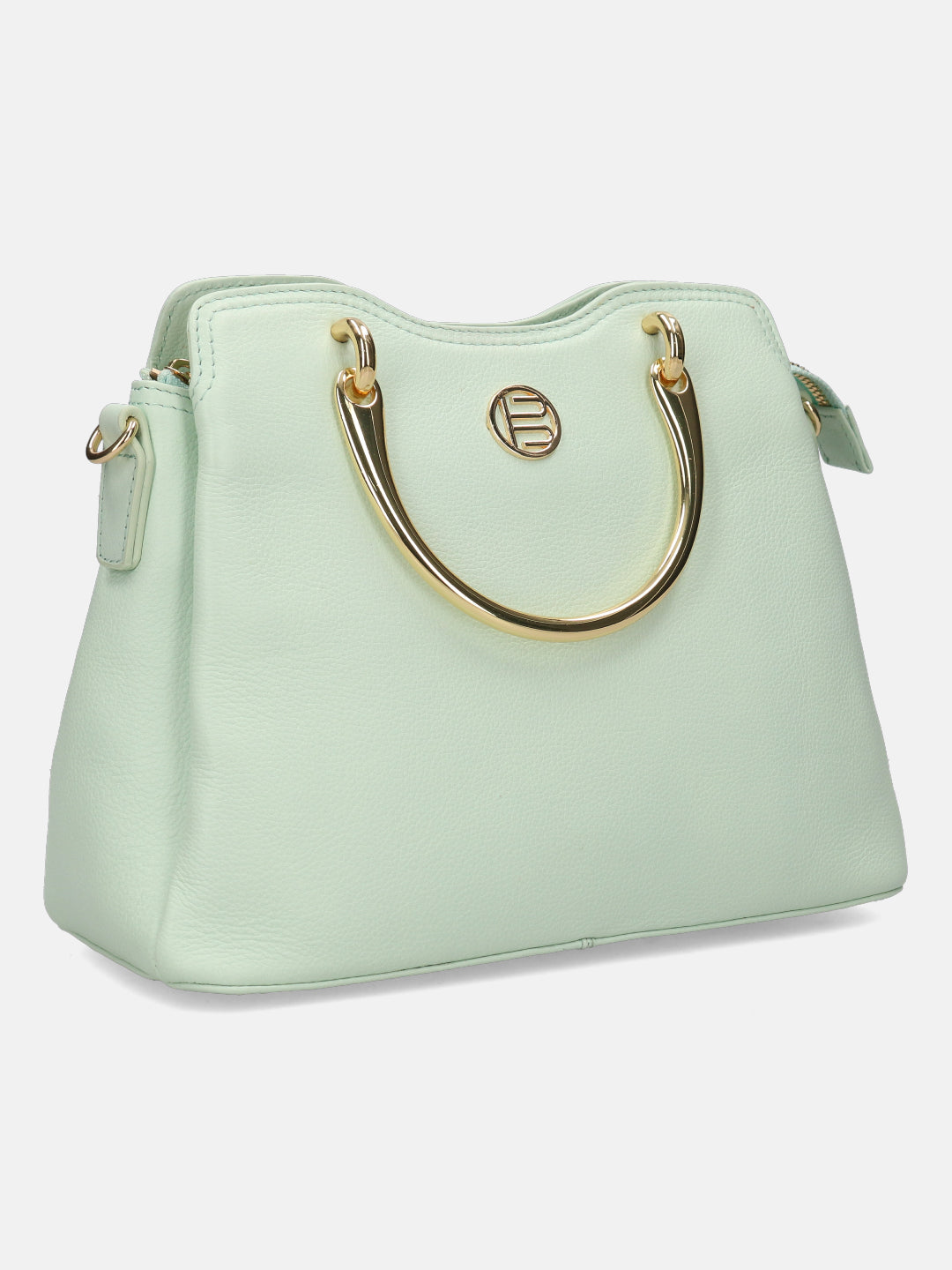 BAGATT Campania Light Green Satchel