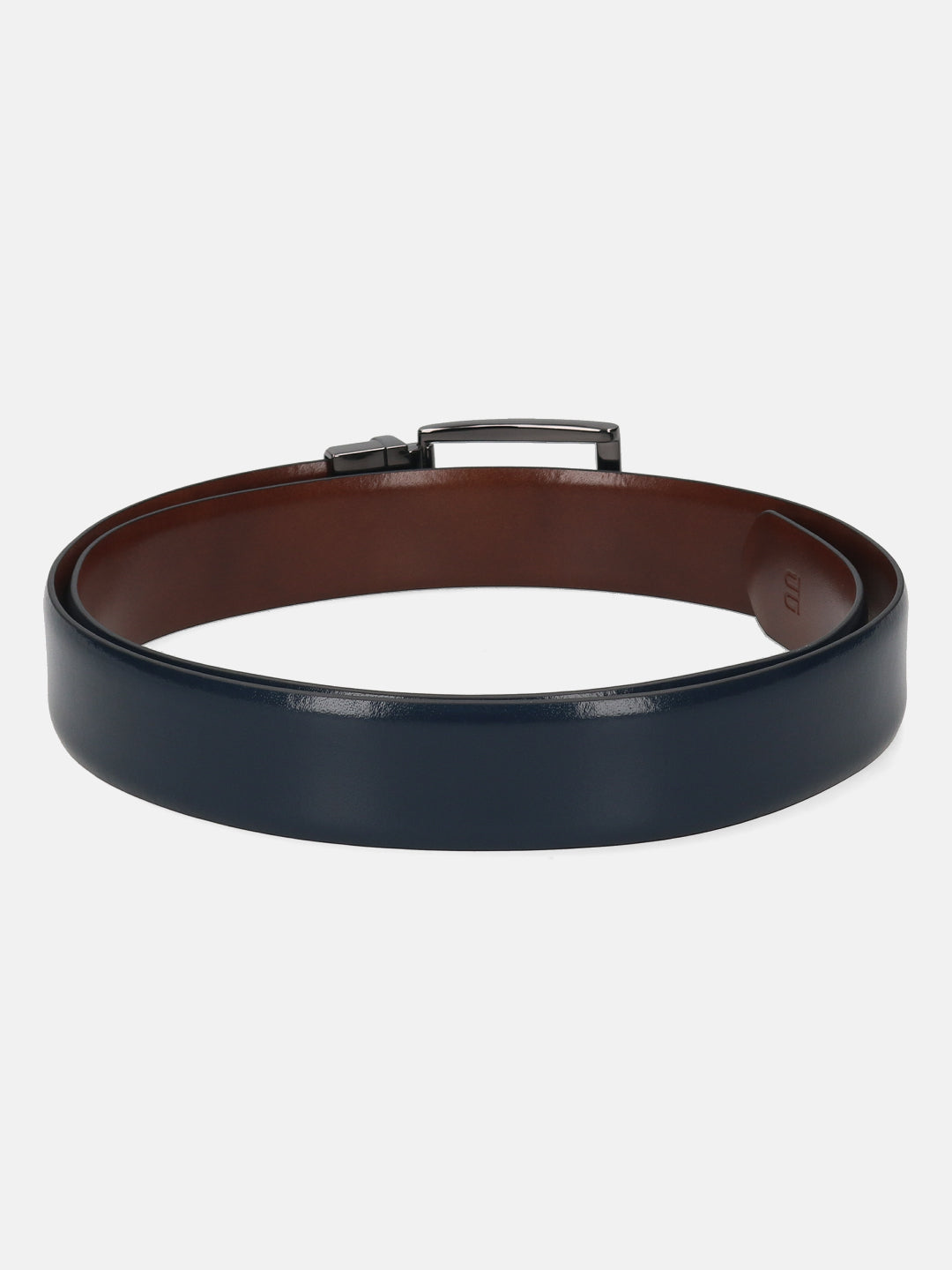 BAGATT Blue  Italian Leather Reversible Belt