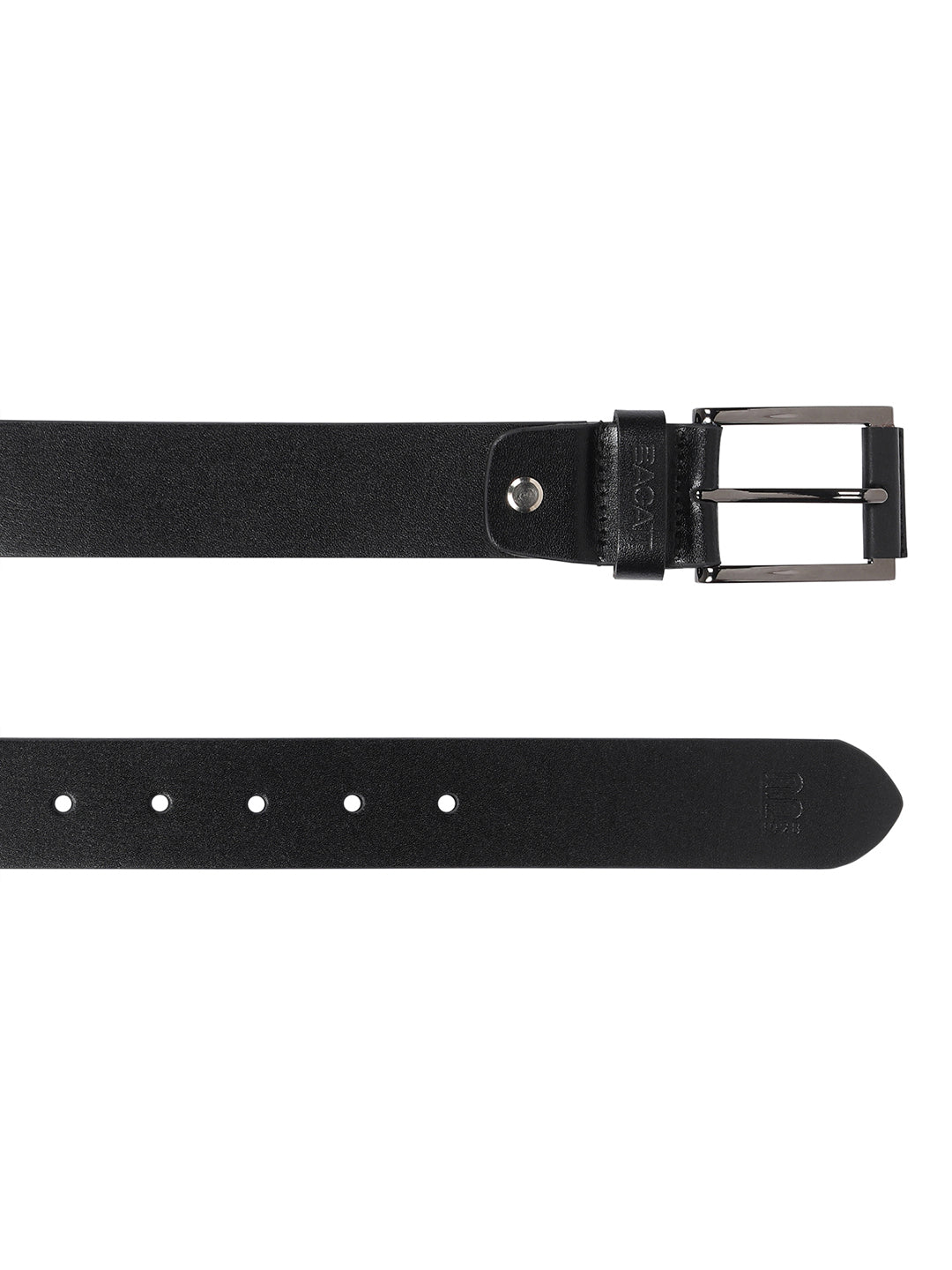 BAGATT Black Leather Belt