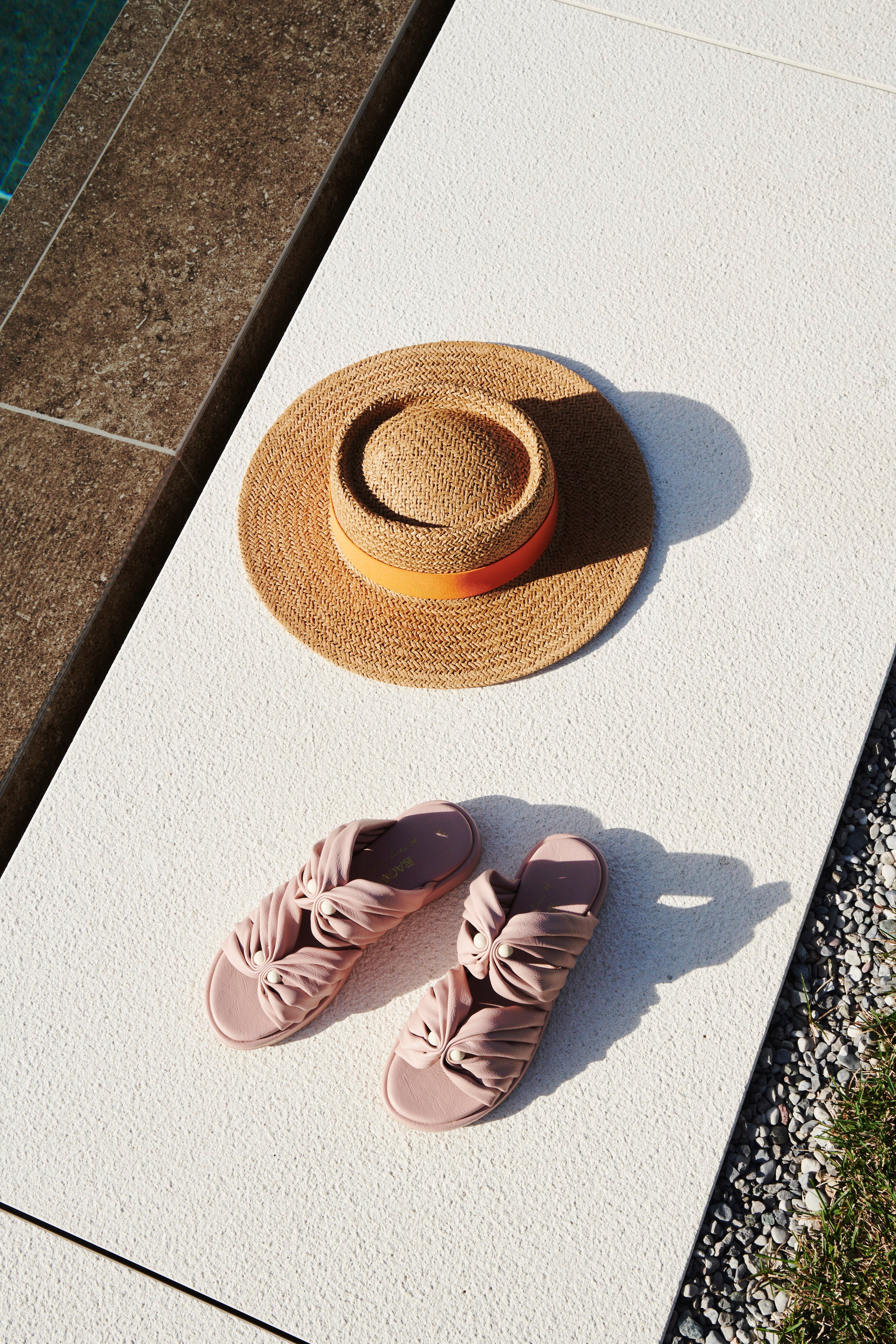 Ravenna Rose Pink Flat Sandals