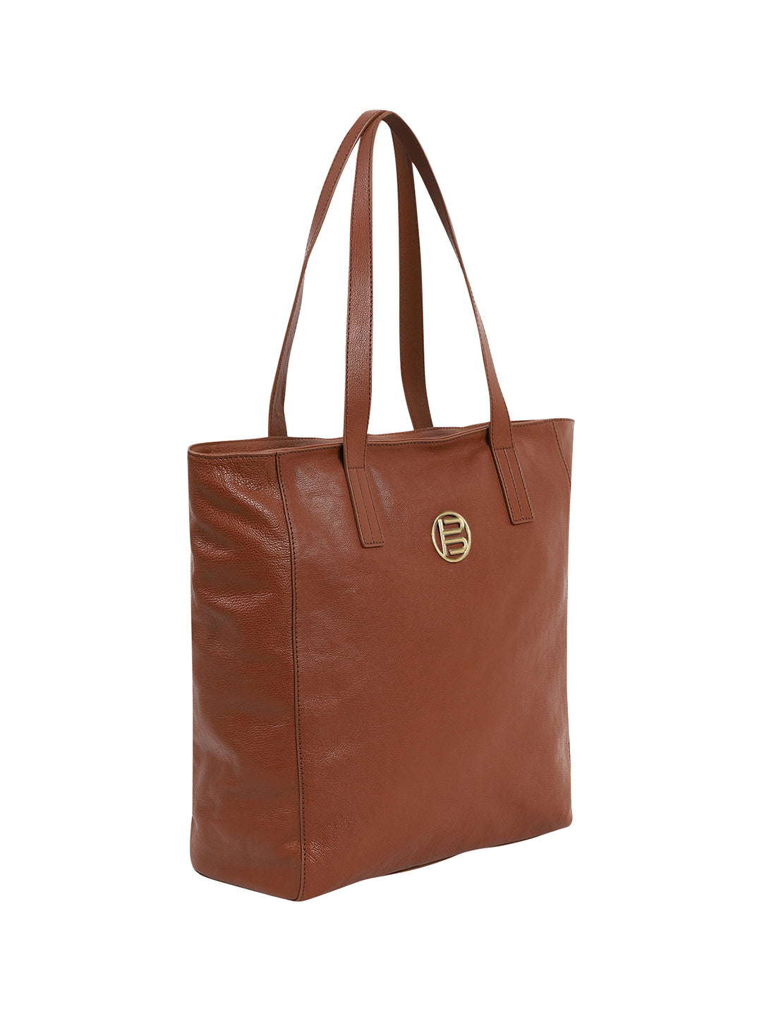 Veneto Cognac Leather Tote Bag