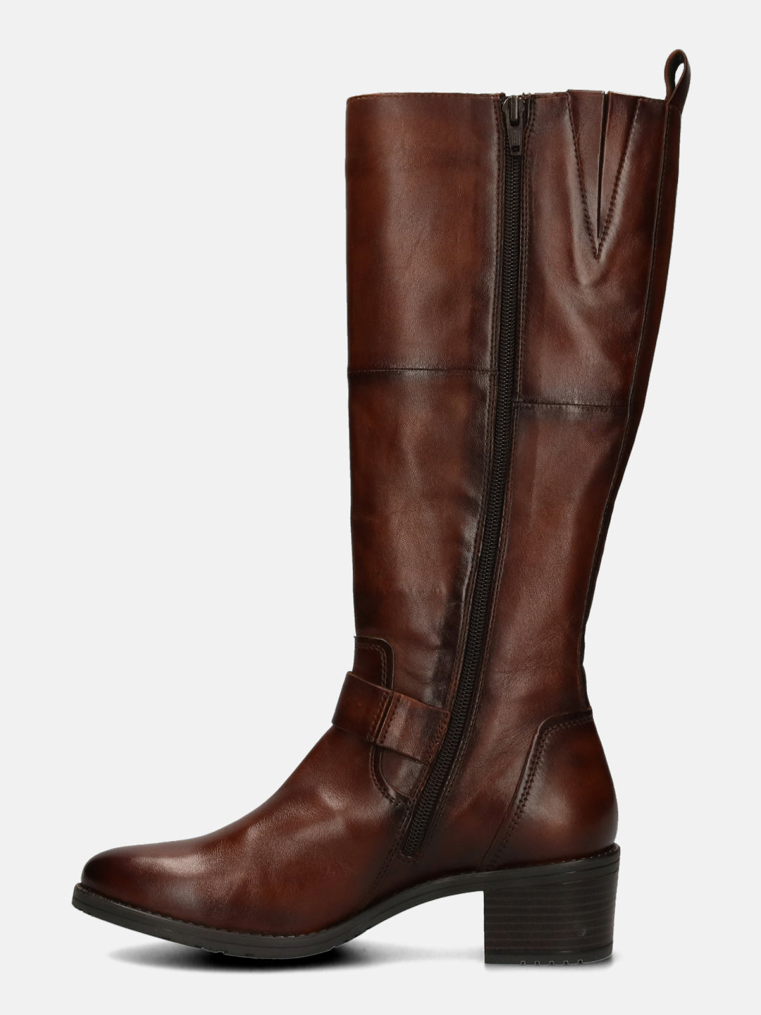 Ruby Brown Knee Boot - BAGATT