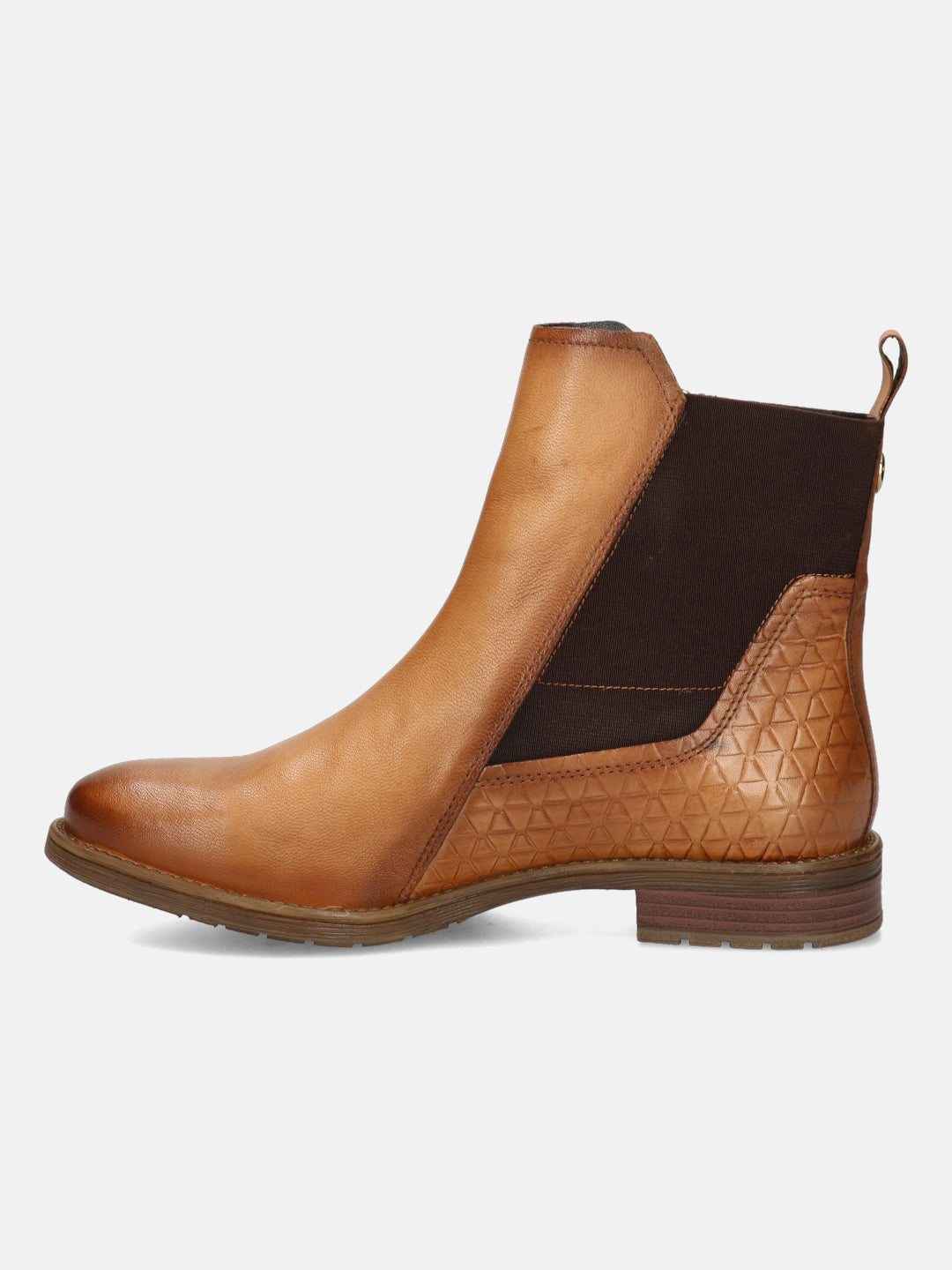 Ronja Sand & Dark Brown Ankle Boots - BAGATT