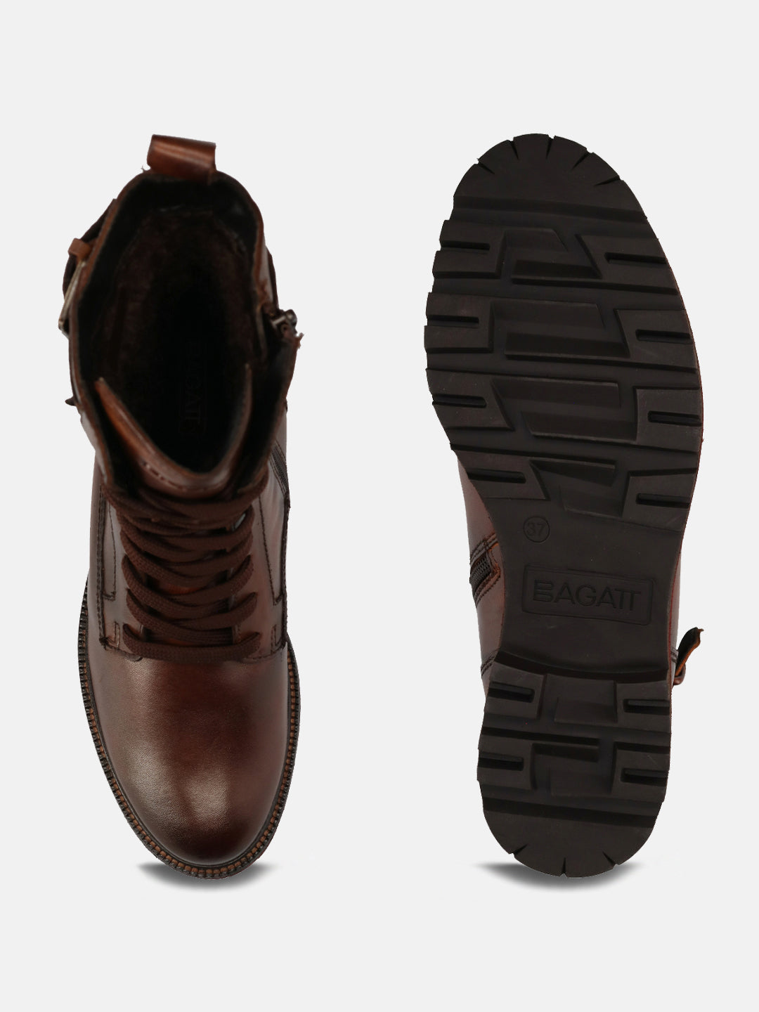 Ronja Evo Brown Ankle Boots - BAGATT