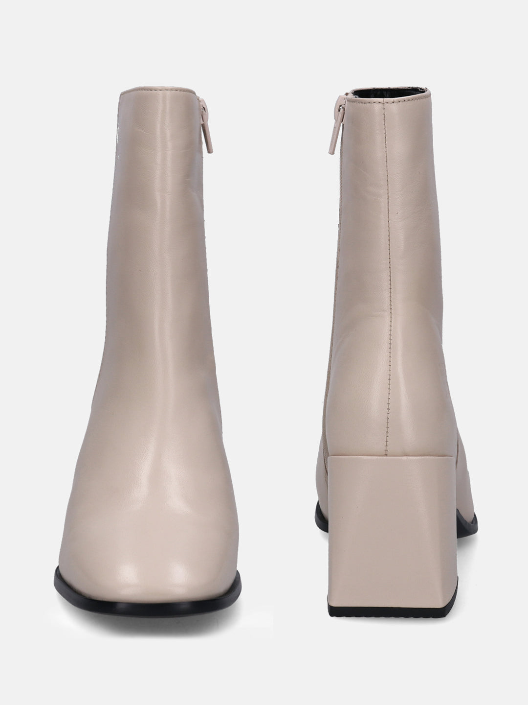 Crema Off White Ankle Boots - BAGATT
