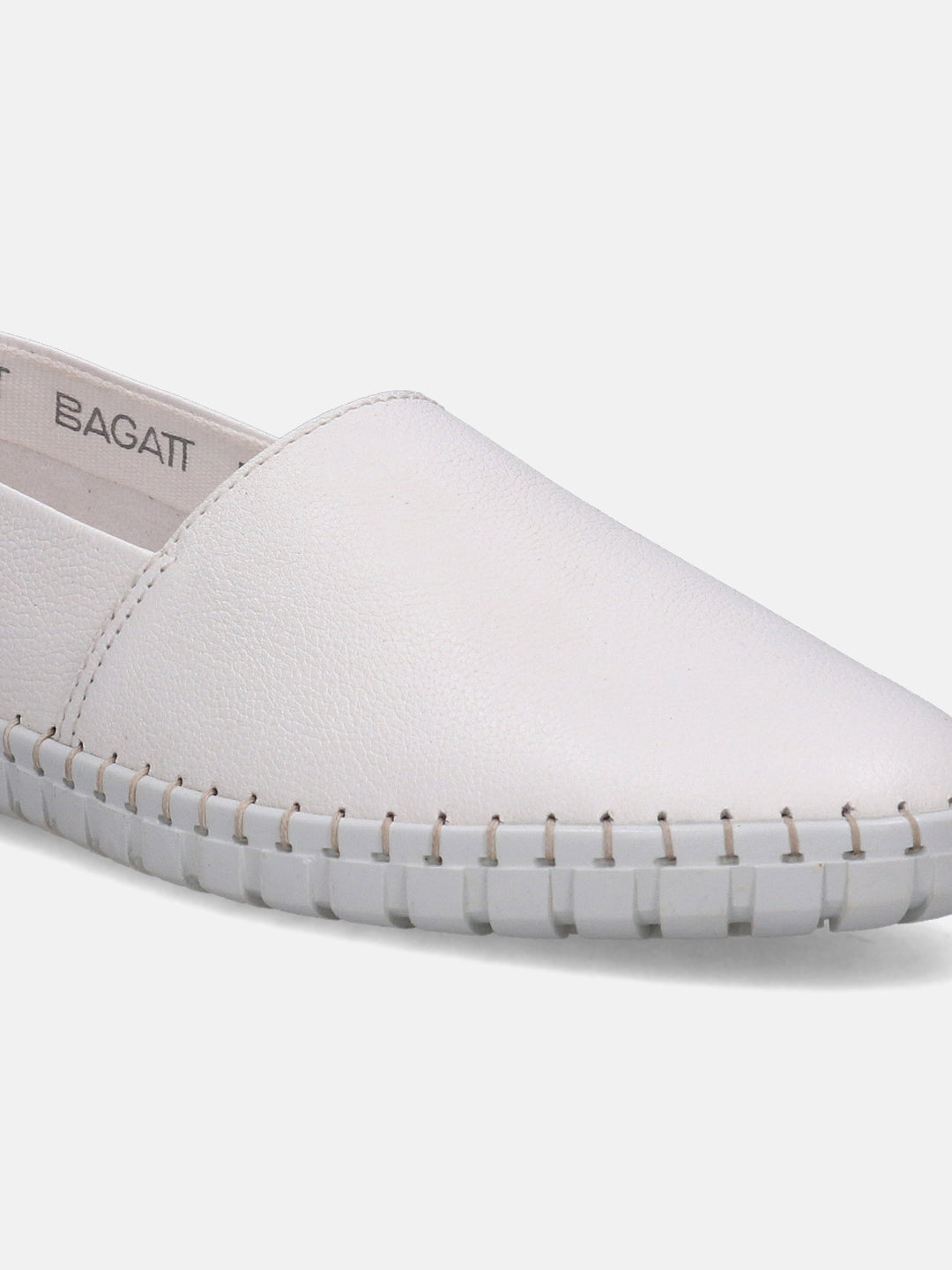 Bali White Slip-On Sneakers - BAGATT