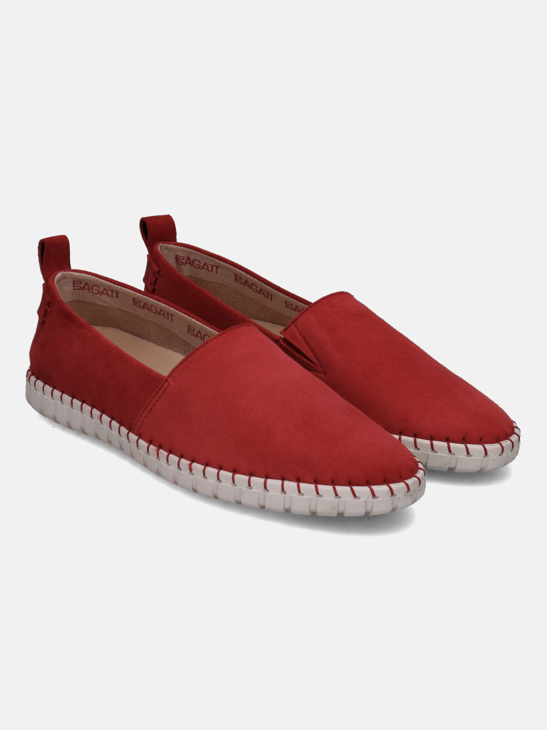 Bali Red Slip-On Sneakers - BAGATT