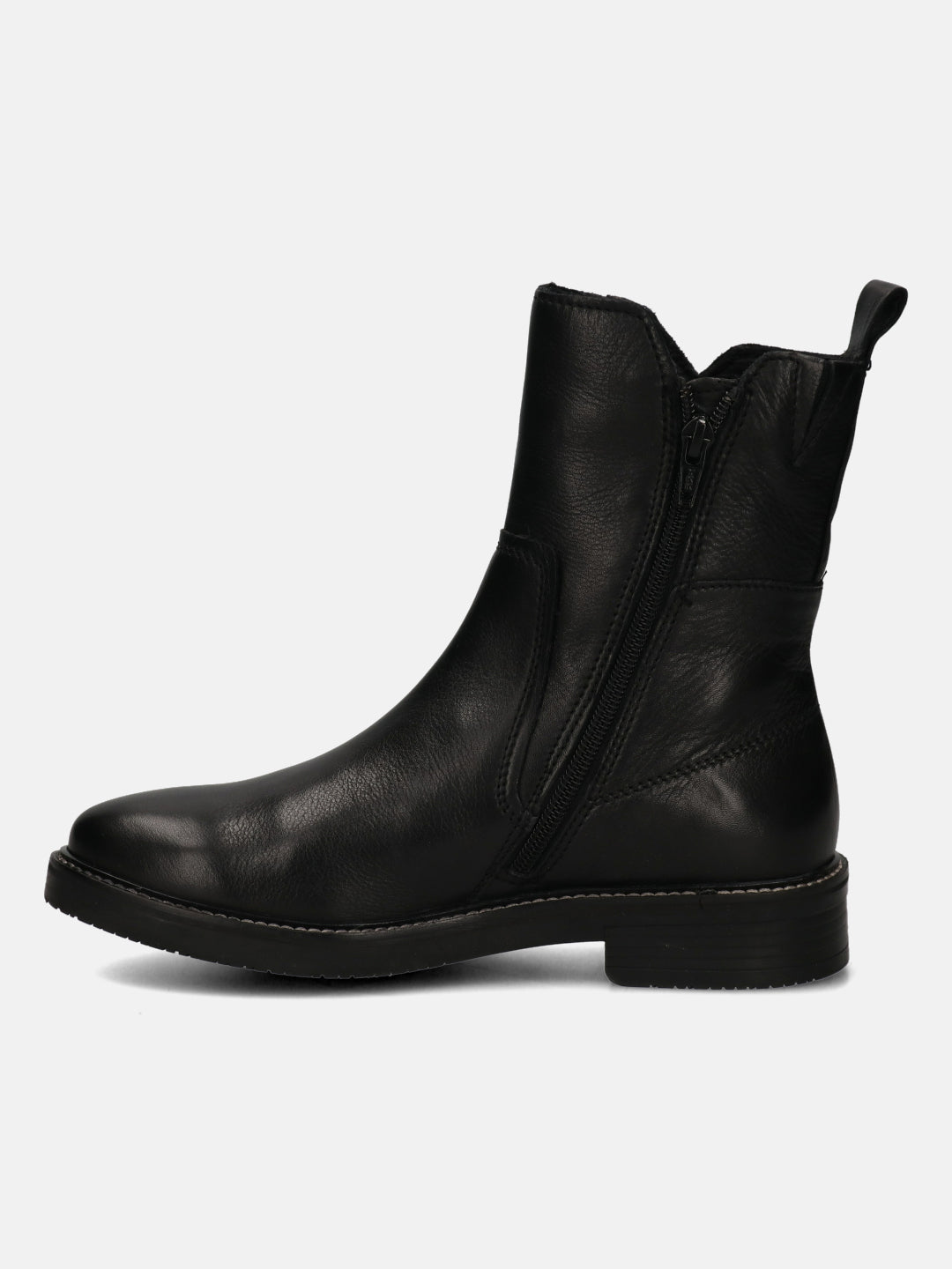 Zina Black Ankle Boots - BAGATT