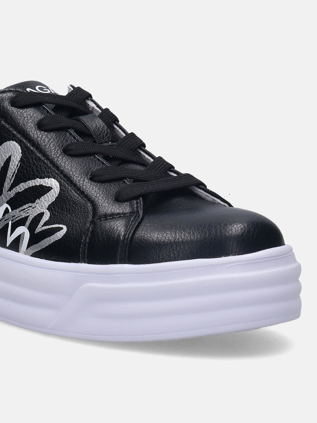 Blu Black & White Sneakers - BAGATT