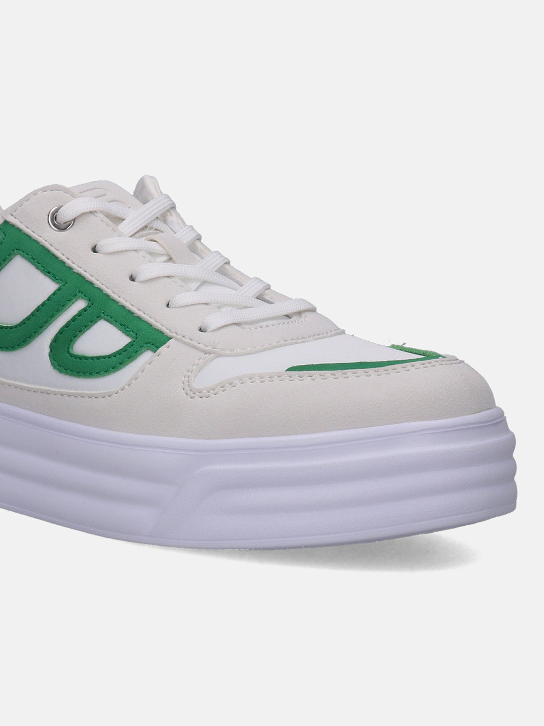 Blu Off White & Green Sneakers - BAGATT