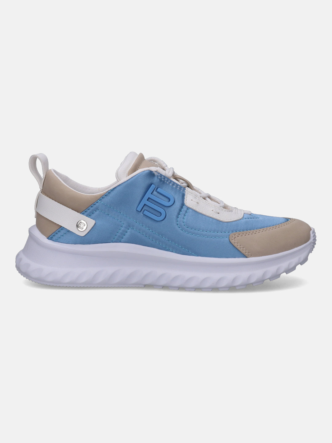 Lecce Light Blue & Beige Sneakers - BAGATT