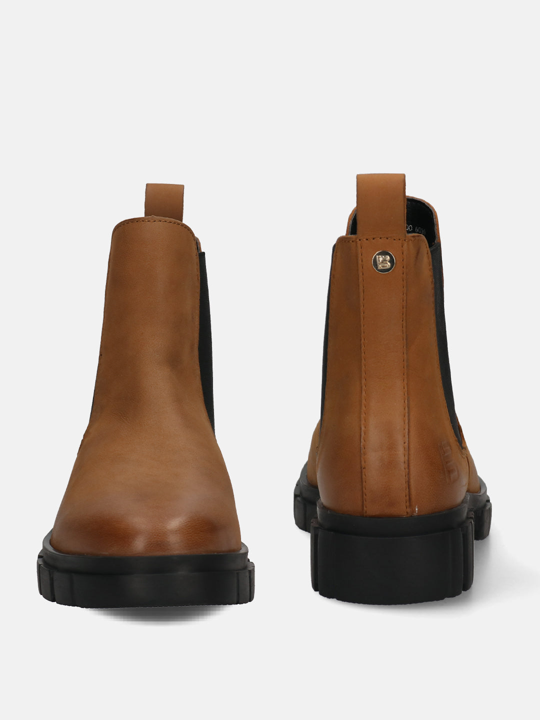 Fiona Brown & Black Chelsea Boots - BAGATT