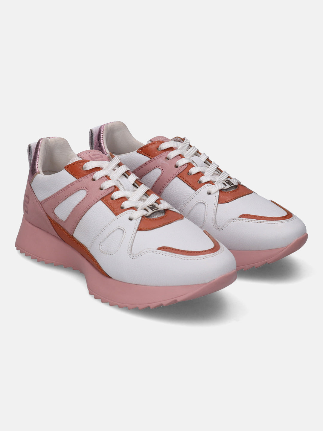 Sophie White & Pink Sneakers - BAGATT