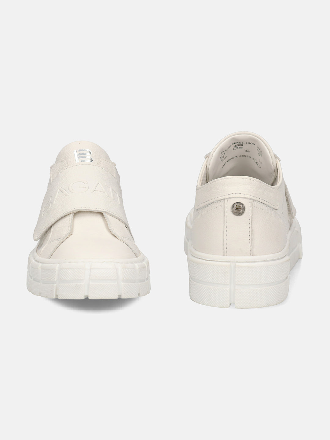 BAGATT Premium Leather White Sneakers