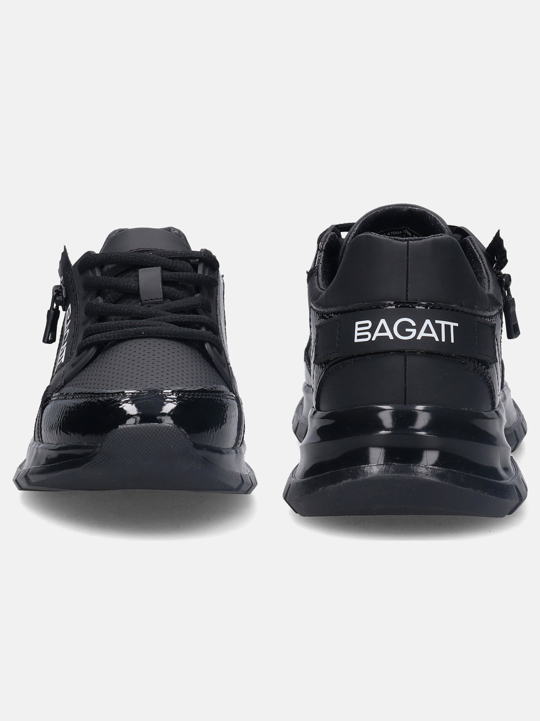 Athena Black Sneakers - BAGATT