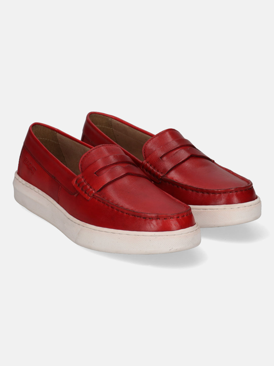 Jola Red Casual Loafers - BAGATT